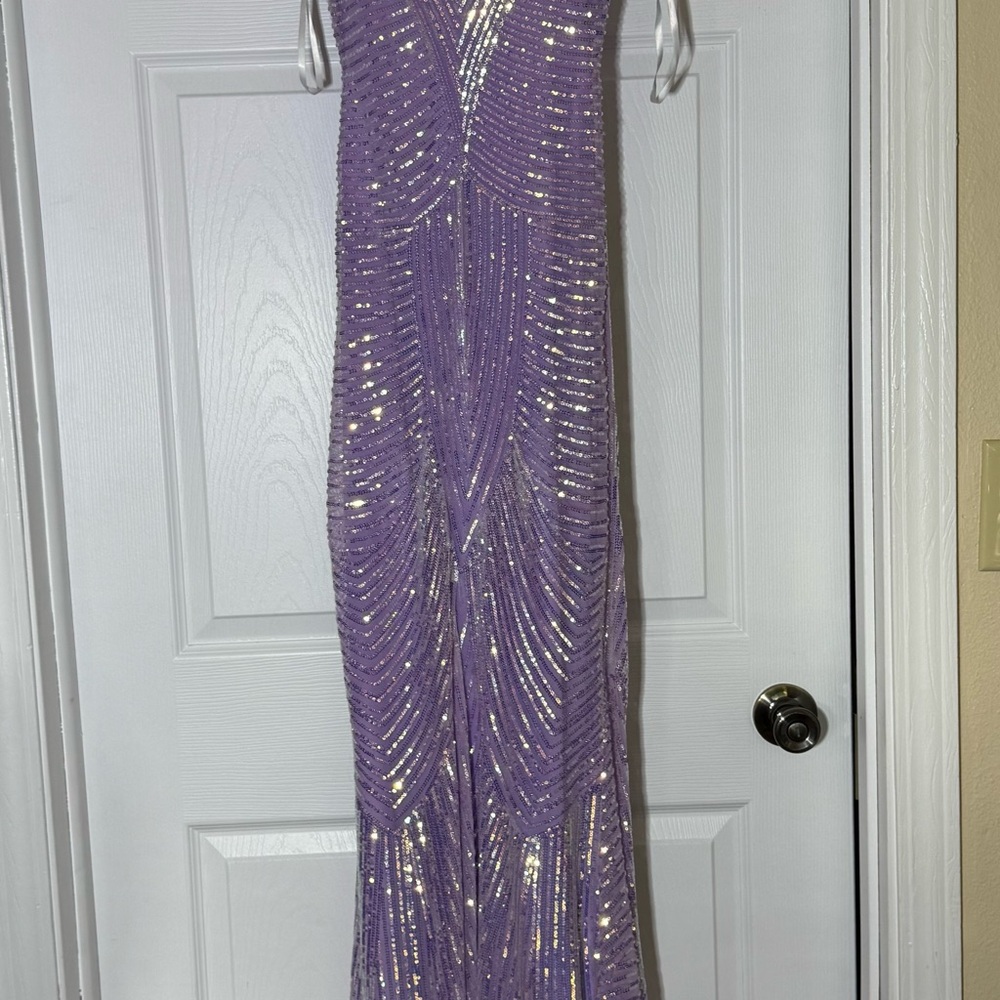 Windsor Lavender Sequin Dress